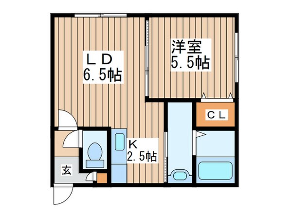 ボヌ－ル月寒の物件間取画像